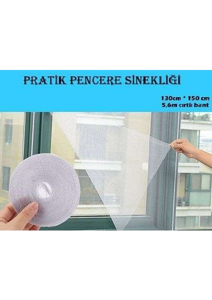 Ayarlanabilir Pratik Pencere Sinekliği