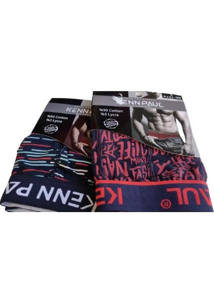 Erkek Dijital Baskılı Cotton Pamuk Ikili Boxer KP202 fiyatları
