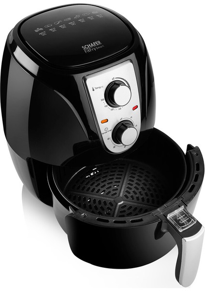 Thermochef Smart Airfryer/Sıcak Hava Fritözü-Siyah