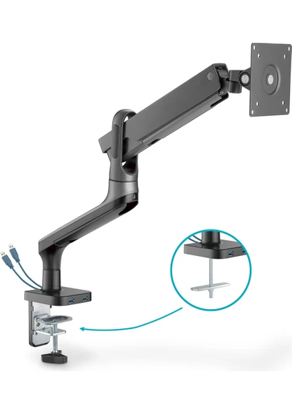 Gaz Yaylı Özel Tasarım Monitör Tutucu 17-32",9 kg Maks