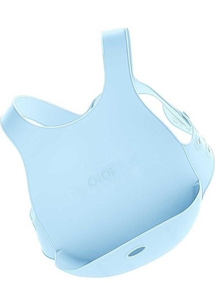 Silikon Mama Önlüğü Mavi