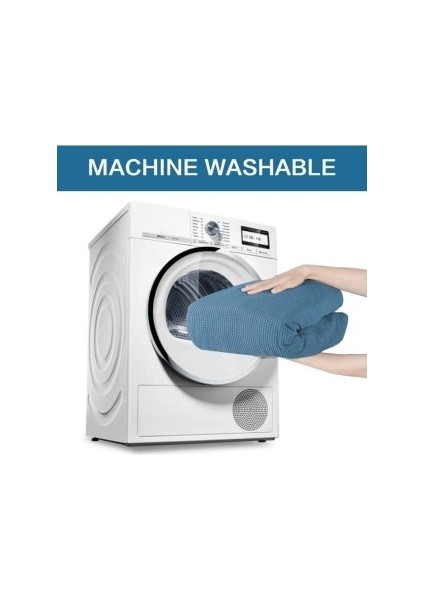 Jakarli Sandalye Örtüsü Etekli Yıkanabilir Esnekli Lastikli 6 Adet modelleri