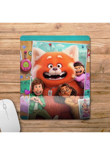 Turning Red Pixar Bilek Destekli Mousepad Model - 2