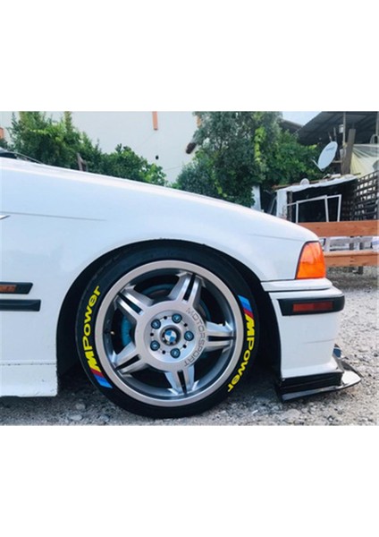 M Power Sarı Kalıcı Lastik Yazısı Mopar Sticker 8 Kit fiyatları