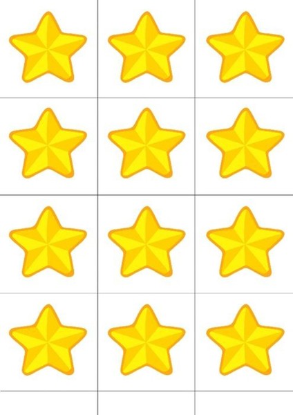 Okul Etiket Setleri (2x2 cm 100 Ad)