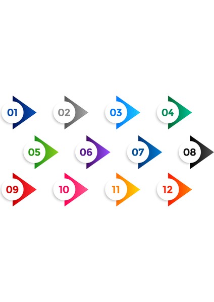 Okul Etiket Setleri (2x2 cm 100 Ad)