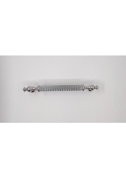 Mutfak Dolap Çekmece Kapak Mobilya Kulbu 160 mm Lüks Metal Kulp (Krom Renk)