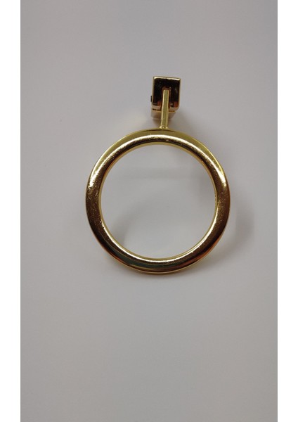 Mutfak Dolap Çekmece Kapak Mobilya Kulbu 32 mm Lüks Metal Kulp (Altın Renk)