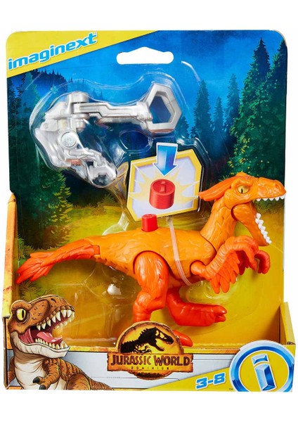 Jurassic World Dinozor ve Aksesuar GVV67 - Turuncu