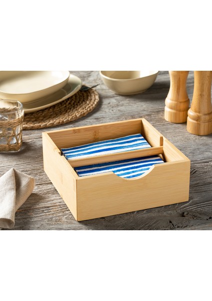 Sole Bambu Peçetelık 21 cm