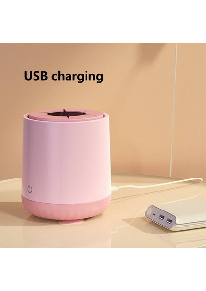 Otomatik USB Elektrikli Biberon Çalkalayıcı - Pembe (Yurt Dışından)