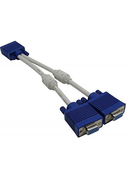 Alfais AL-4567 VGA Y Kablo Çoklayıcı Kablosu