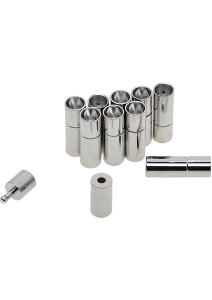 10 Set Süngü Deri Tutkal Süngü Itme Tüp Toka Takı 18X6MM Yapmak (Yurt Dışından)