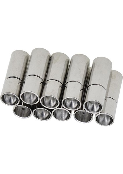 10 Set Süngü Deri Tutkal Süngü Itme Tüp Toka Takı 18X6MM Yapmak (Yurt Dışından)