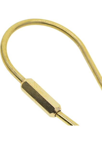 6pcs Pirinç Vidalı Kilitleme Kelabesi Kabarabin Anahtar Halkası Anahtarlık Anahtar Tutucu Altın 75X40MM (Yurt Dışından) indirimleri