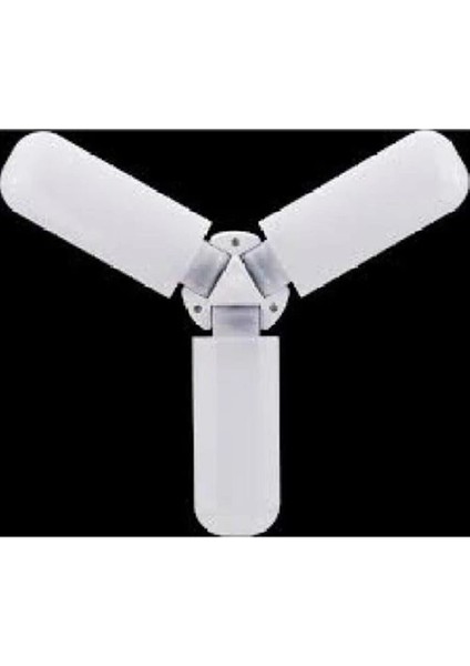 3 Kollu Katlanabilir Pervane LED Ampul 42W Tasaruf LED Ampül