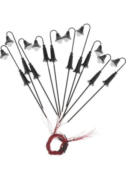 Model Demiryolu Sokağı Işık N Ölçekli Yol Lambası Lappostlar Işık 1: 150 Beyaz (Yurt Dışından) fiyatları