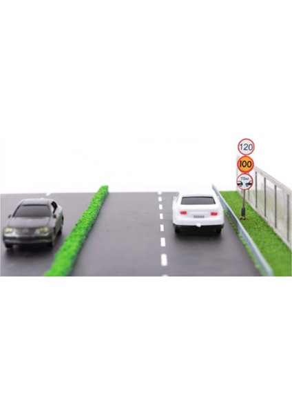 6 Adet 1/87 Ho Ölçekli Trafik Işaretleri Otoyol Sahneleri Yapı Dekorasyonu (Yurt Dışından) modelleri