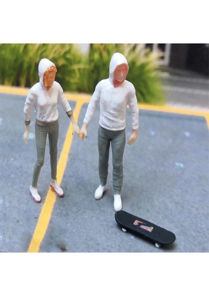 Mini Aksiyon Insanlar Figürler Boyalı Patenci Çocuk Ile/ Kaykay ile Düzen Sahne Beyaz (Yurt Dışından) indirimleri