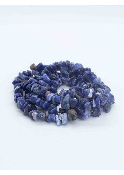 Lapis Lazuli Taşı Kırık Doğaltaş Dizi