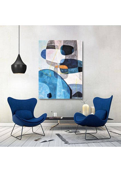 Yağlı Boya Tablo %100 El Yapımı Home In Joy 104CMX132CM