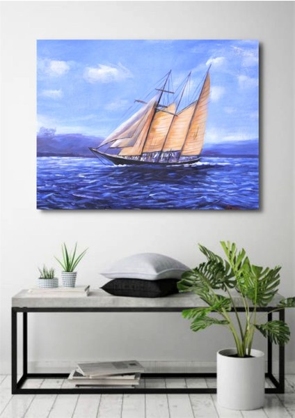 Yağlı Boya Tablo %100 El Yapımı Home In Joy 84CMX75CM