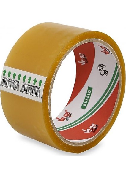 96 Lı Koli Vege Koli Bandı 45X40 Şeffaf (Bufalo)