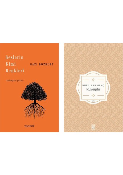 Seslerin Kimi Renkleri - Rüveyda 2 Kitap Set