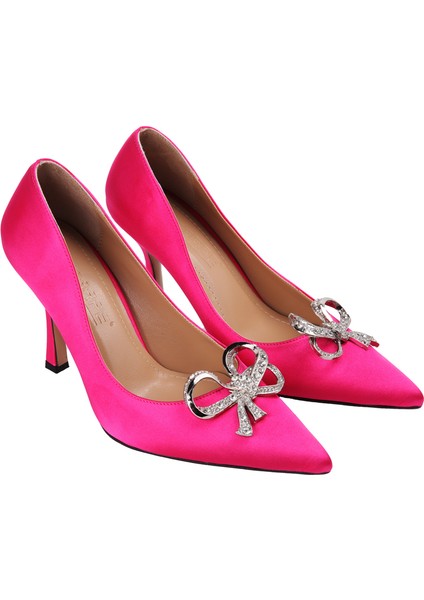 5005 Fuşya Topuklu Ayakkabı modelleri