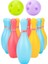 xPhone Store 3 Set Çocuklar Spor Rekreasyon Plastik Bowling Oyuncak Seti, Boyut: 18CM (Yurt Dışından) 1