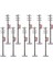 Tren Demiryolları Için 10X Plastik Mini Söndürülebilir Elektrik Hattı Kutbu /100 8.1cm (Yurt Dışından) 4
