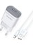 Duvar Şarj Aleti Micro USB Kablolu Set 2.0A - Beyaz 2