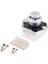 Pearl Chrome Anahtarsız Dolap Push Mandal Kilidi Rv Dolap Karavan Kilidi (Yurt Dışından) 5