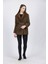 Kadın Oversize Haki Blazer Ceket 1