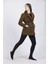 Kadın Oversize Haki Blazer Ceket 3