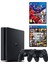 Playstation 4 Slim + 2.Dualshock + Ps4 Pes 2020 + Ps4 Gta 5 1