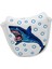 Pu Shark Desen Golf Mallet Putter Kafa Kapağı Blade Club Guard Headcover Beyaz (Yurt Dışından) 1
