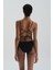Siyah Yanı Büzgülü Bikini Alt 4