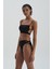 Siyah Yanı Büzgülü Bikini Alt 1