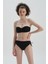 Siyah Straplez Kaplı Bikini Üst Tak Çık 3