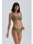 Yeşil Toparlayıcı Yüksek Bel Bikini Alt 2