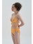Sarı Toparlayıcı Balenli Bikini Üst 3