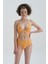 Sarı Toparlayıcı Balenli Bikini Üst 4
