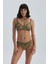 Yeşil Toparlayıcı Yüksek Bel Bikini Alt 3