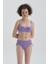 Lila Yanı Büzgülü Bikini Alt 4