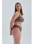 Mürdüm Toparlayıcı Yüksek Bel Bikini Alt 3