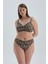 Mürdüm Toparlayıcı Yüksek Bel Bikini Alt 4