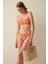 Çok Renkli Retro Süper Fırfır Detaylı Bikini Altı 1