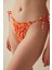 Çok Renkli Retro Süper Fırfır Detaylı Bikini Altı 2
