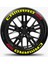 Camaro Ss Sarı Kalıcı Lastik Yazısı Camaro Ss Sticker 8 Kit 1